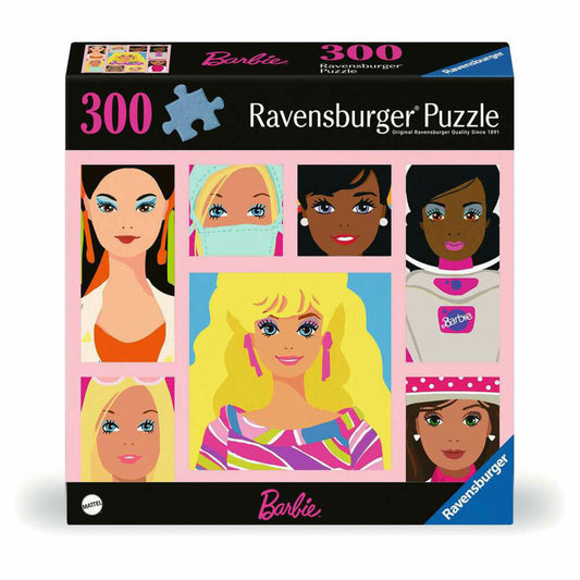 Ravensburger Barbie Starke Frauen schlagen Wellen, Puzzle, Kinderpuzzle, 300 Teile, 12001493