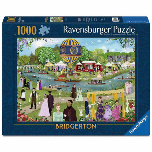 Ravensburger Bridgerton Sehen und gesehen werden, Puzzle, Erwachsenenpuzzle, 1000 Teile, 12001497
