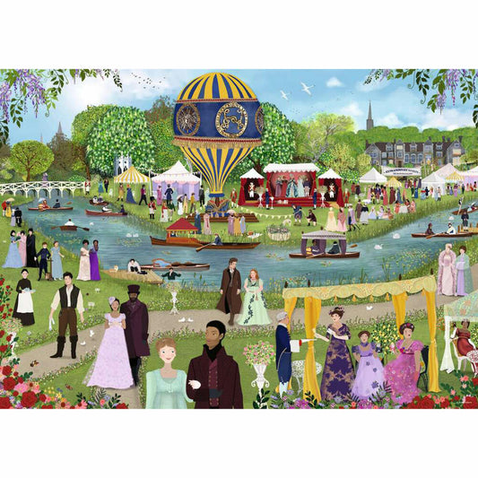 Ravensburger Bridgerton Sehen und gesehen werden, Puzzle, Erwachsenenpuzzle, 1000 Teile, 12001497
