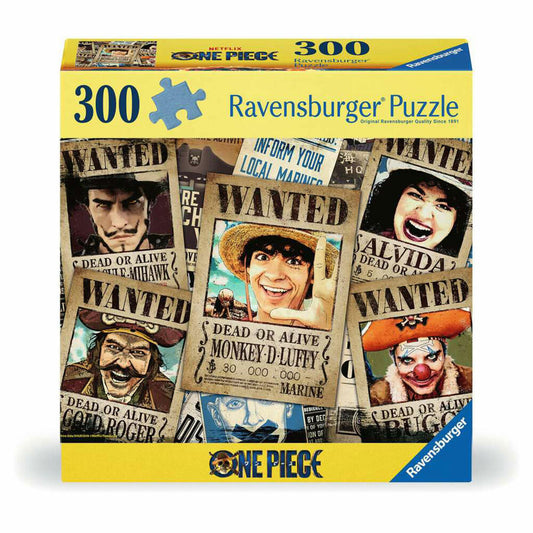 Ravensburger One Piece Wanted! Puzzle, Kinderpuzzle, 300 Teile, 12001498