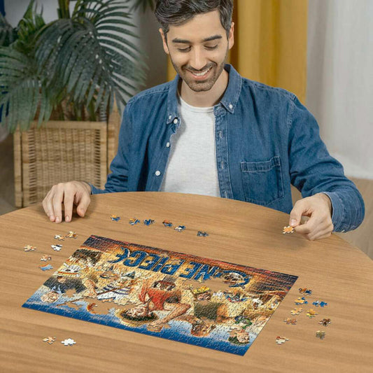 Ravensburger One Piece Die Abenteuer der Strohhutpiraten, Puzzle, Erwachsenenpuzzle, 500 Teile, 12001499