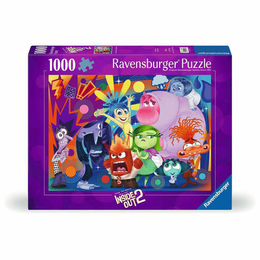 Ravensburger Disney / Pixar Alles steht Kopf 2 Neue Emotionen im Hauptzentrale, Puzzle, Erwachsenenpuzzle, 1000 Teile, 12001537