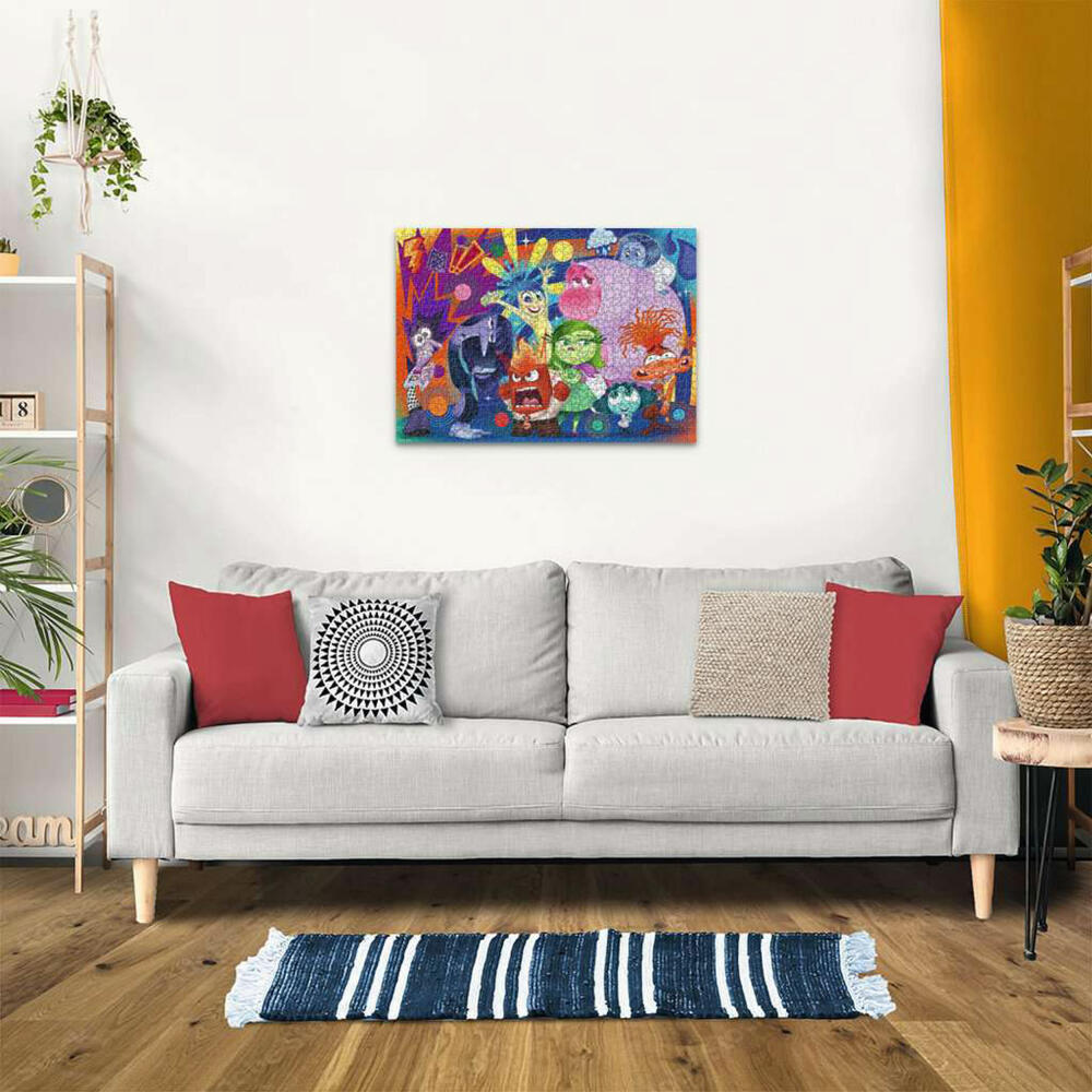 Ravensburger Disney / Pixar Alles steht Kopf 2 Neue Emotionen im Hauptzentrale, Puzzle, Erwachsenenpuzzle, 1000 Teile, 12001537