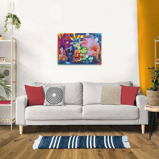 Ravensburger Disney / Pixar Alles steht Kopf 2 Neue Emotionen im Hauptzentrale, Puzzle, Erwachsenenpuzzle, 1000 Teile, 12001537