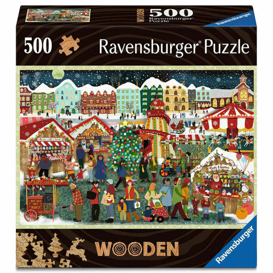 Ravensburger Weihnachtsmarkt, Puzzle, Erwachsenenpuzzle, 500 Teile, 12001539