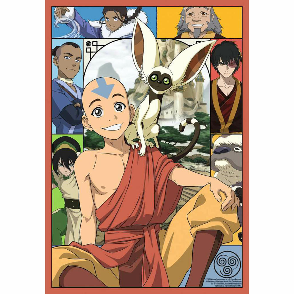 Ravensburger Avatar Der Herr der Elemente, Puzzle, Kinderpuzzle, 300 Teile, 12001541