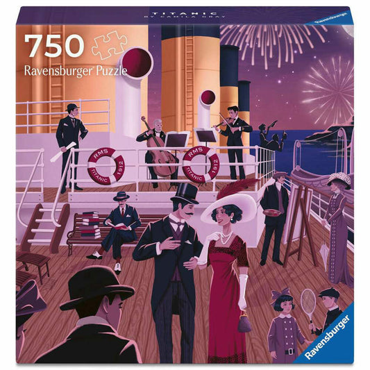 Ravensburger Art&Soul Titanic, Puzzle, Erwachsenenpuzzle, 750 Teile, 12001544