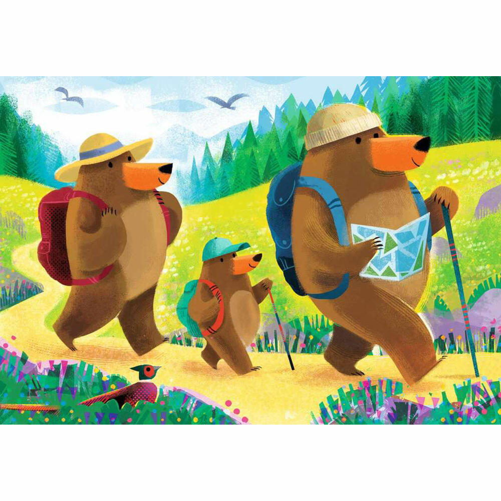 Ravensburger Urlaubsträume, Puzzle, Kinderpuzzle, 2 x 24 Teile, 12004046