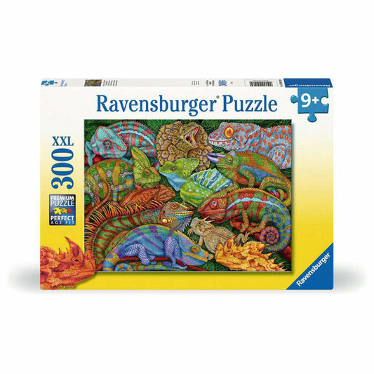 Ravensburger Faszinierende Reptilien, Puzzle, Kinderpuzzle, 300 Teile XXL, ab 9 Jahren, 12004103