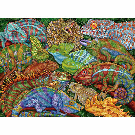 Ravensburger Faszinierende Reptilien, Puzzle, Kinderpuzzle, 300 Teile XXL, ab 9 Jahren, 12004103