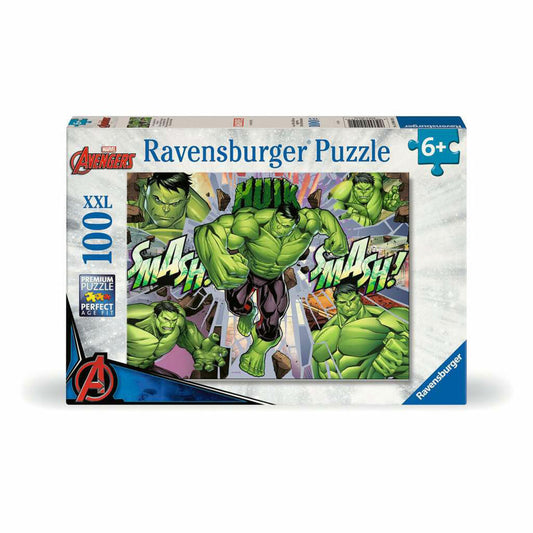 Ravensburger Marvel Der unglaubliche Avenger, Puzzle, Kinderpuzzle, 100 Teile XXL, ab 6 Jahren, 12004119