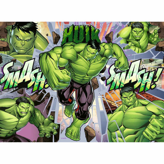 Ravensburger Marvel Der unglaubliche Avenger, Puzzle, Kinderpuzzle, 100 Teile XXL, ab 6 Jahren, 12004119