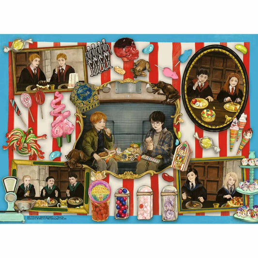 Ravensburger Harry Potter Magische Süßigkeiten, Puzzle, Kinderpuzzle, 200 Teile XXL, ab 8 Jahren, 12004139