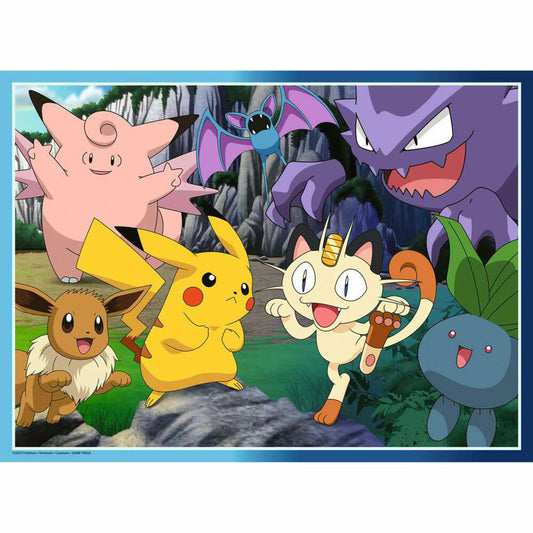 Ravensburger Fang die Pokemon! Puzzle, Kinderpuzzle, 300 Teile XXL, ab 9 Jahren, 12004142