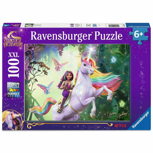 Ravensburger Unicorn Sophia und Wildstar, Puzzle, Kinderpuzzle, 100 Teile XXL, ab 6 Jahren, 12004164