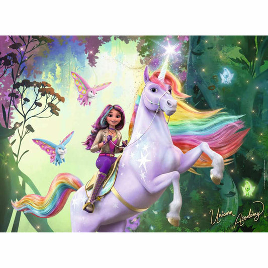Ravensburger Unicorn Sophia und Wildstar, Puzzle, Kinderpuzzle, 100 Teile XXL, ab 6 Jahren, 12004164