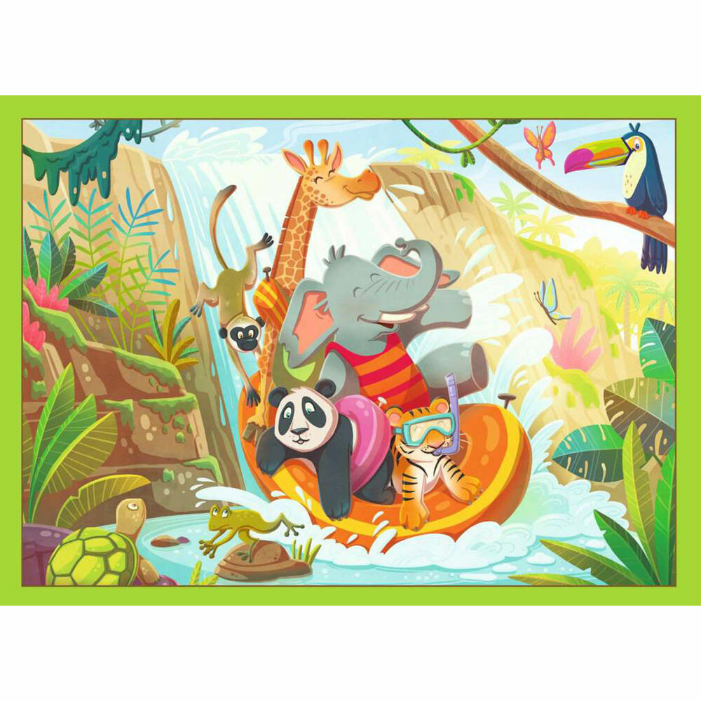 Ravensburger Speedy Puzzle, Kinderpuzzle, Kinderspiel, Duell, ab 6 Jahren, 12004171