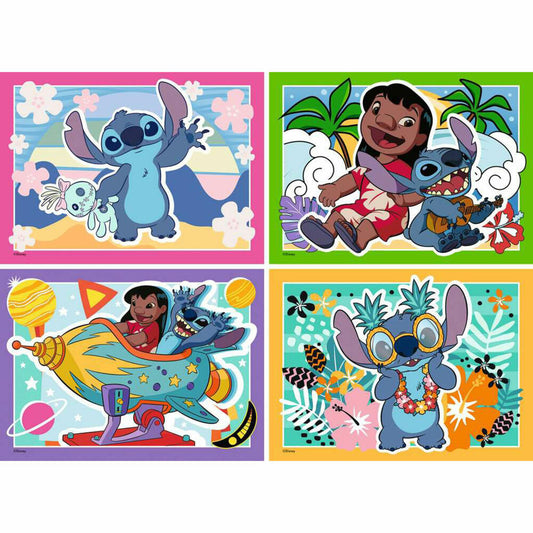 Ravensburger Speedy Puzzle Disney Stitch, Kinderpuzzle, Kinderspiel, Duell, ab 6 Jahren, 12004178