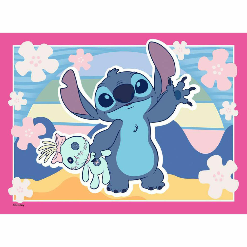 Ravensburger Speedy Puzzle Disney Stitch, Kinderpuzzle, Kinderspiel, Duell, ab 6 Jahren, 12004178