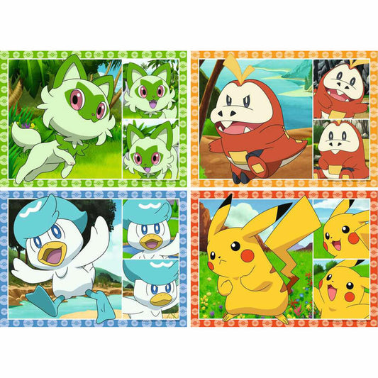 Ravensburger Speedy Puzzle Pokemon, Kinderpuzzle, Kinderspiel, Duell, ab 6 Jahren, 12004179