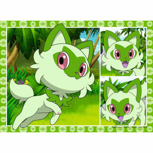 Ravensburger Speedy Puzzle Pokemon, Kinderpuzzle, Kinderspiel, Duell, ab 6 Jahren, 12004179