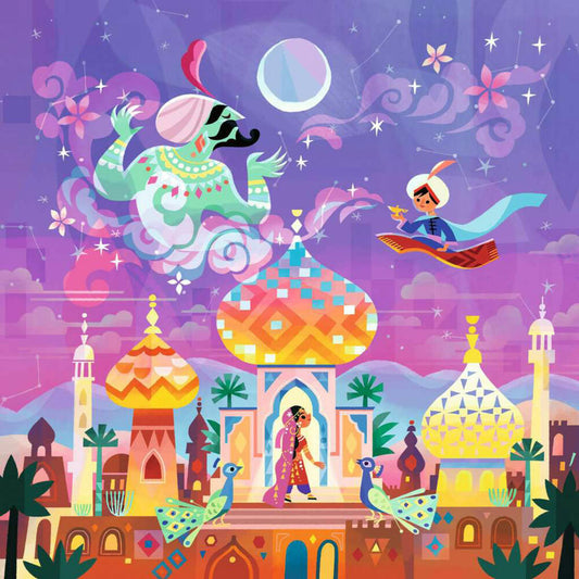 Ravensburger Aladdin und die Wunderlampe, Puzzle, Kinderpuzzle, 64 Teile, ab 5 Jahren, 12004207