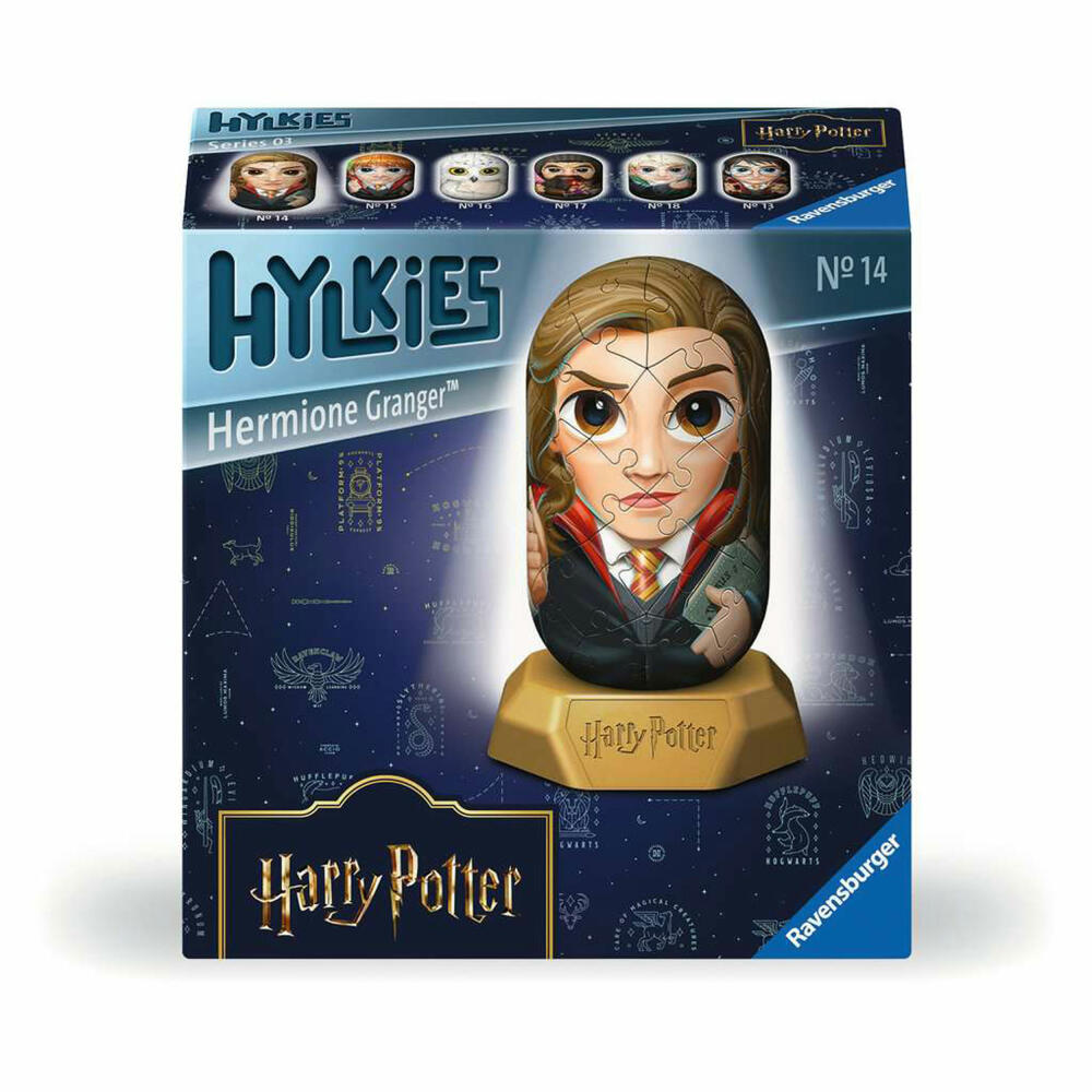 Ravensburger Hylkies Harry Potter Hermine Granger, 3D Puzzle, 54 Teile, ab 10 Jahre, 12008001