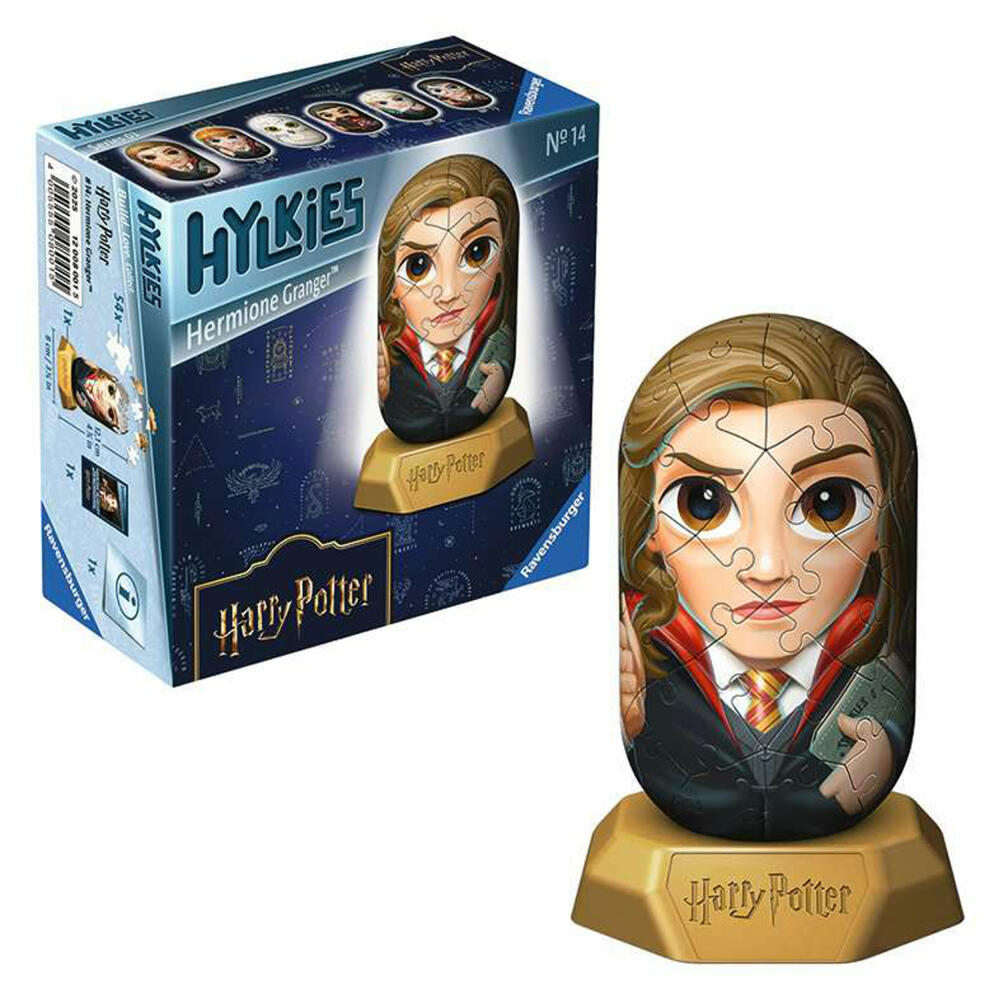 Ravensburger Hylkies Harry Potter Hermine Granger, 3D Puzzle, 54 Teile, ab 10 Jahre, 12008001
