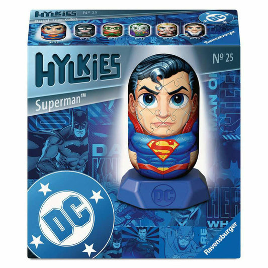 Ravensburger Hylkies DC Comics Superman, 3D Puzzle, 54 Teile, ab 10 Jahre, 12008012