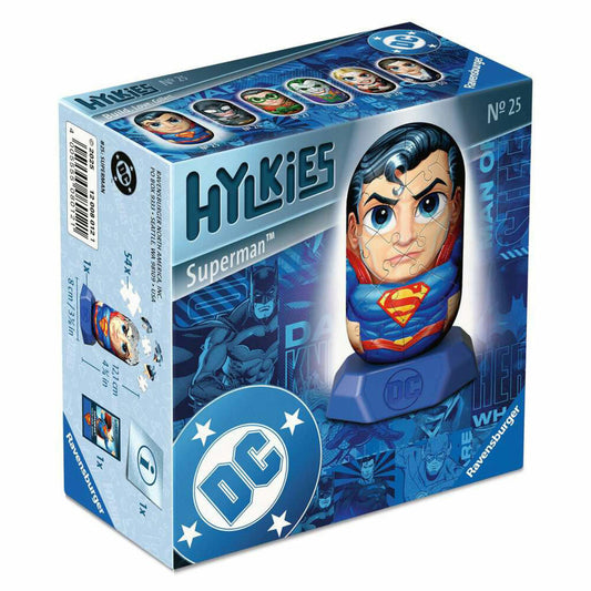 Ravensburger Hylkies DC Comics Superman, 3D Puzzle, 54 Teile, ab 10 Jahre, 12008012