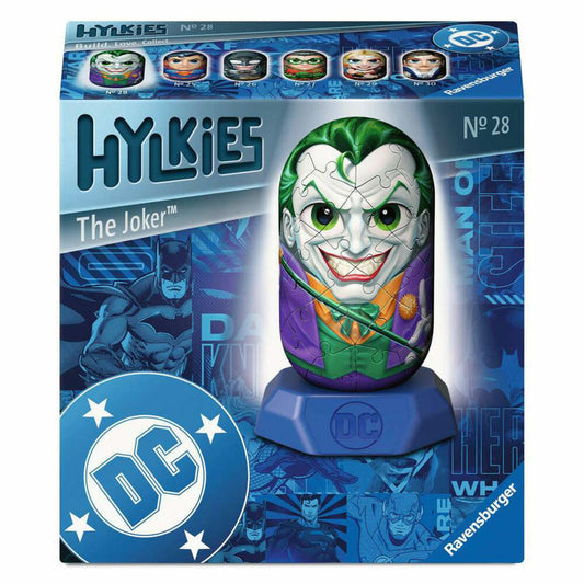 Ravensburger Hylkies DC Comics The Joker, 3D Puzzle, 54 Teile, ab 10 Jahre, 12008015