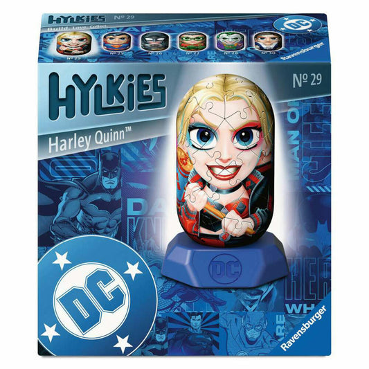 Ravensburger Hylkies DC Comics Harley Quinn, 3D Puzzle, 54 Teile, ab 10 Jahre, 12008016