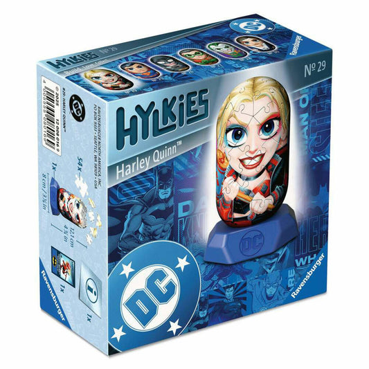 Ravensburger Hylkies DC Comics Harley Quinn, 3D Puzzle, 54 Teile, ab 10 Jahre, 12008016