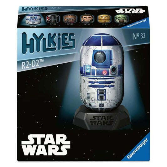 Ravensburger Hylkies Star Wars R2-D2, 3D Puzzle, 54 Teile, ab 10 Jahre, 12008019