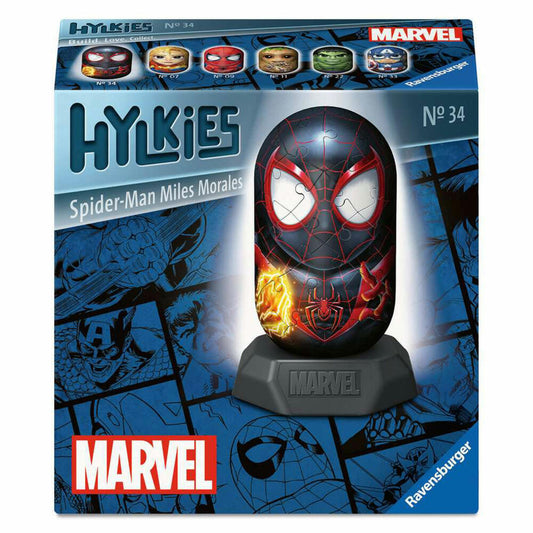 Ravensburger Hylkies Marvel Miles Morales, 3D Puzzle, 54 Teile, ab 10 Jahre, 12008021