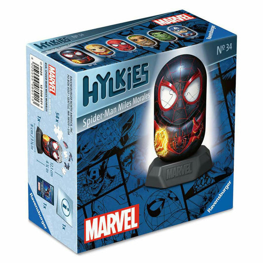 Ravensburger Hylkies Marvel Miles Morales, 3D Puzzle, 54 Teile, ab 10 Jahre, 12008021