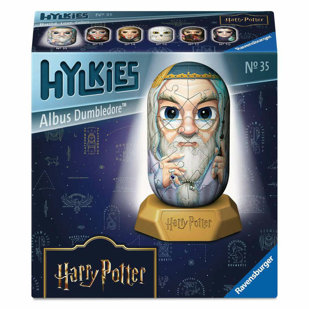 Ravensburger Hylkies Harry Potter Albus Dumbledore, 3D Puzzle, 54 Teile, ab 10 Jahre, 12008022