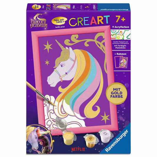 Ravensburger CreArt Wildstar, Malen nach Zahlen, Mal-Set für Kinder, ab 7 Jahren, 12023041