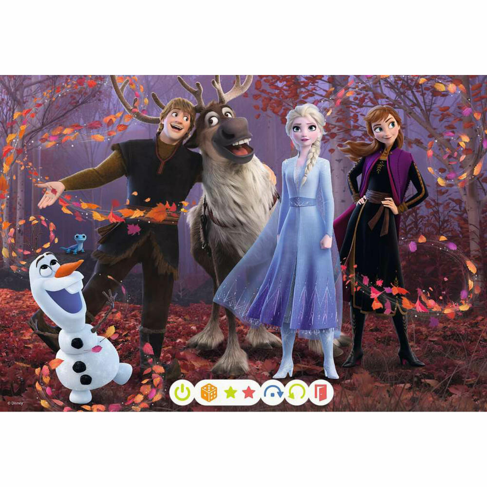 Ravensburger tiptoi Puzzle für kleine Entdecker: Disney Die Eiskönigin, Kinderpuzzle, 2 x 24 Teile, 00134