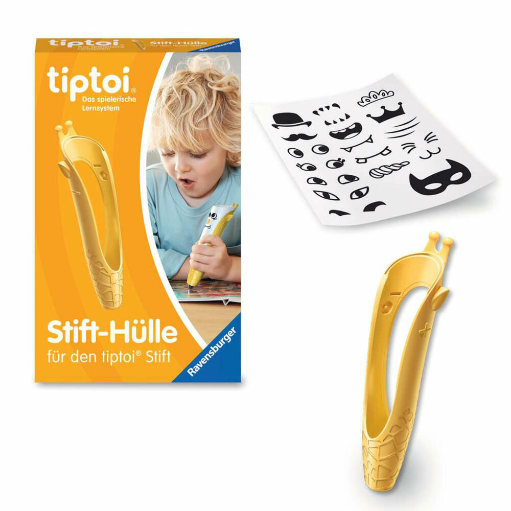Ravensburger tiptoi Stift-Hülle zum Wechseln in Gelb, Wechselhülle, Zubehör, 00152