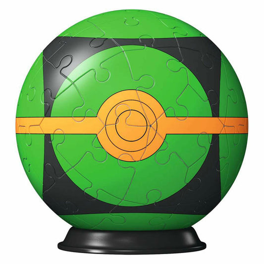 Ravensburger 3D Puzzles Puzzle-Ball Pokemon Finsterball, Puzzleball, 54 Teile, ab 6 Jahren, 11626
