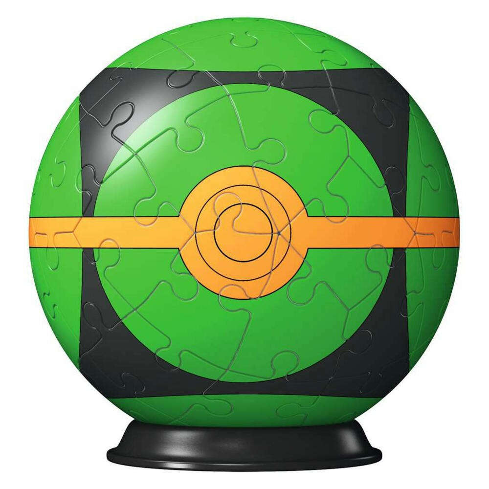 Ravensburger 3D Puzzles Puzzle-Ball Pokemon Finsterball, Puzzleball, 54 Teile, ab 6 Jahren, 11626