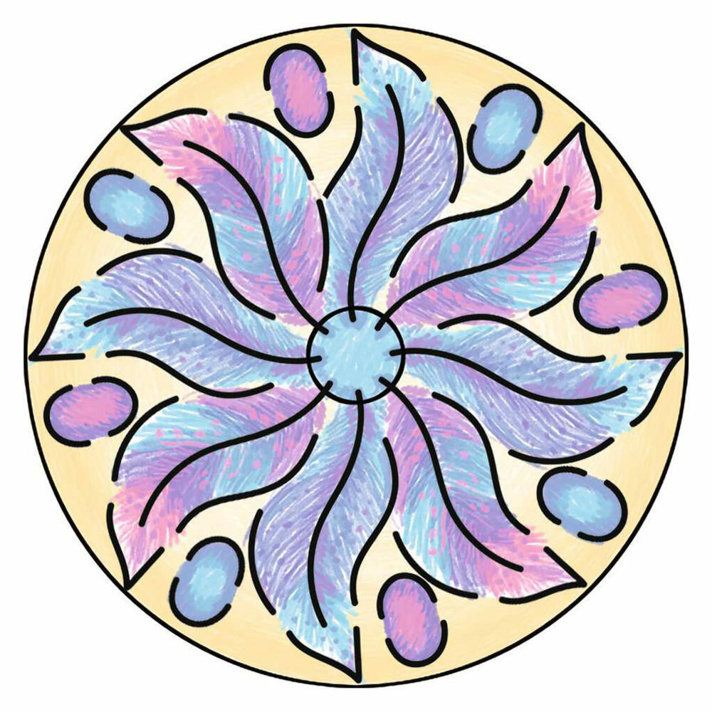 Ravensburger Mandala-Designer Boho Style, Malset, Mandalabox, Kreativset, ab 6 Jahren, 20019