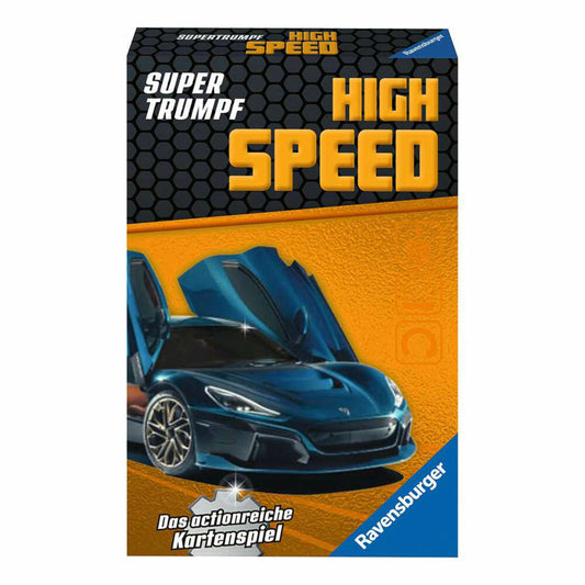 Ravensburger Supertrumpf High Speed, Kartenspiel, Trumpf, Trumpfspiel, ab 7 Jahren, 20687
