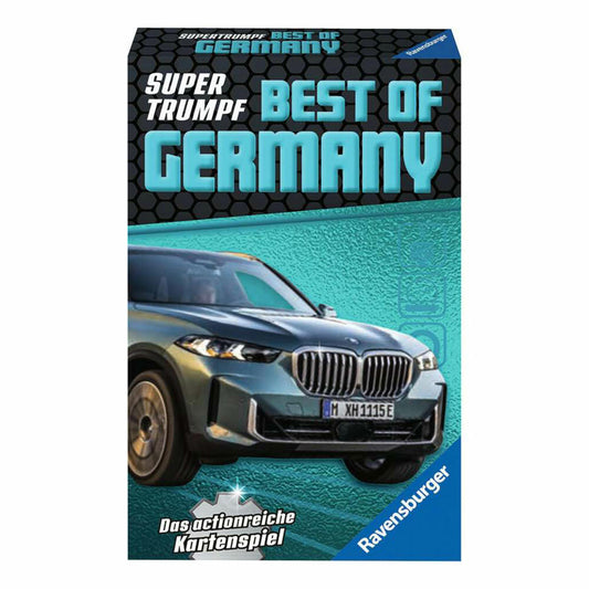 Ravensburger Supertrumpf Best of Germany, Kartenspiel, Trumpf, Trumpfspiel, ab 7 Jahren, 20688