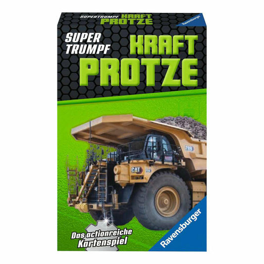 Ravensburger Supertrumpf Kraftprotze, Kartenspiel, Trumpf, Trumpfspiel, ab 7 Jahren, 20695