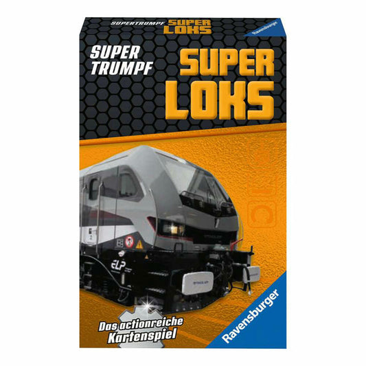 Ravensburger Supertrumpf Superloks, Kartenspiel, Trumpf, Trumpfspiel, ab 7 Jahren, 20697