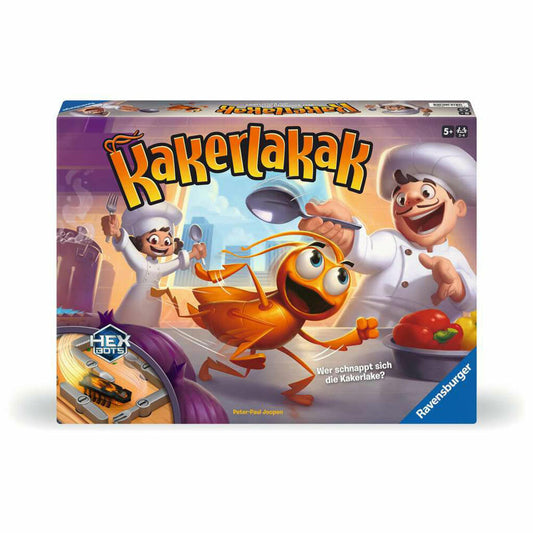Ravensburger Kakerlakak, Reaktionsspiel, Kinderspiel, Gesellschaftsspiel, ab 5 Jahren, 20800