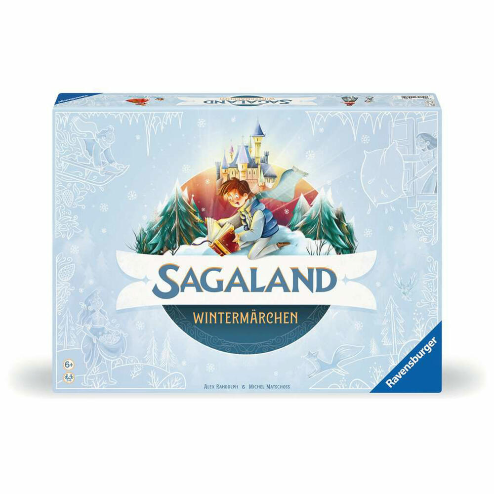 Ravensburger Sagaland Wintermärchen, Brettspiel, Merkspiel, Gesellschaftsspiel, ab 6 Jahren, 22460
