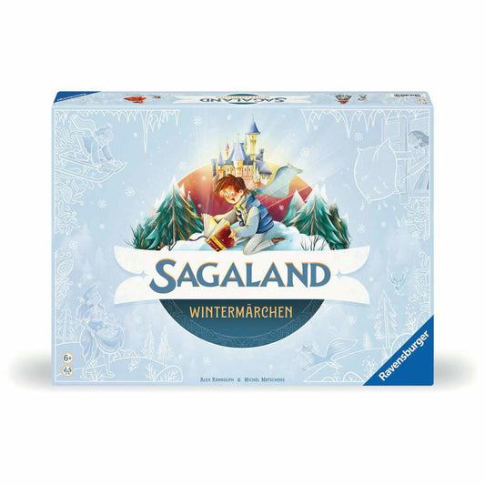 Ravensburger Sagaland Wintermärchen, Brettspiel, Merkspiel, Gesellschaftsspiel, ab 6 Jahren, 22460